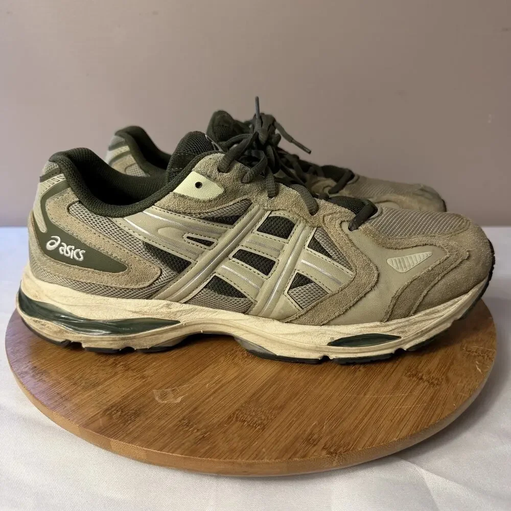 Asics Gel-K1011 Wool Olive Canvas Sneakers 1203A830-200 Mens 12